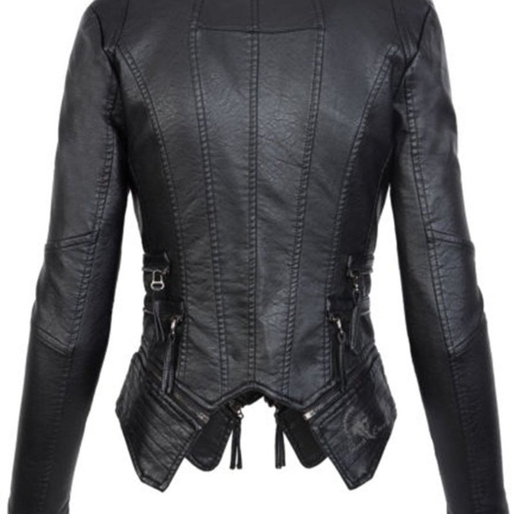 Real Darkness Leather Jacket, Size M - Picture 2 of 4